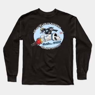 VF-103 Jolly Rogers Nose Art Long Sleeve T-Shirt